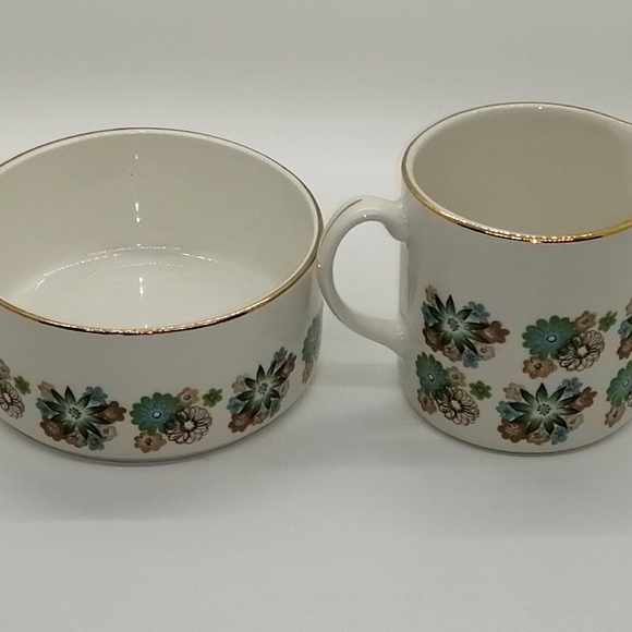 VTG Open Sugar and Creamer Arklow Ireland - Picture 4 of 13